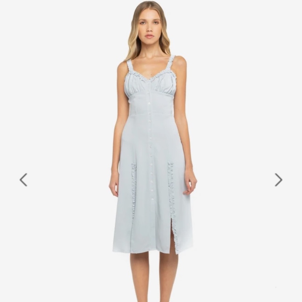 Baby Blue Dress - Picture 3 of 4